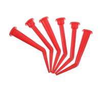 COHEALI 6 Piezas Boquillas Extensores de Plástico para Tubo de Calafateo, Aplicador Exacto para Reparación del Hogar y Sellado de Muro Cortina, Compatibles Pistolas Estándar