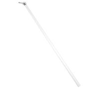 COHEALI Barra de Extensión para Cortinas Acrílica y Acero Inoxidable, Varilla Ciega Minimalista para Protección y Fácil Deslizamiento de Cortinas en Ventanas