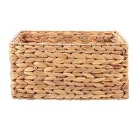 COHEALI Cesta Multifuncional Tejida a Mano de Almacenamiento en Paja Natural para Organizar Toallas y Papel Higiénico Diseño Rústico y Elegante