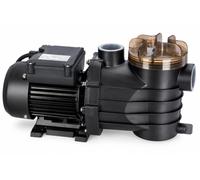 COIL Bomba de piscina de 400 W, 10.000 l/h, bomba de circulación con prefiltro, altura de extracción de 10 m, para piscinas de hasta 42 m³, conexiones de 32/38 mm