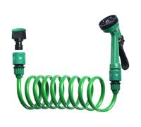 Coil Hose Ergonomic Recoiling - Retractable Garden Hose 5 Sprayer