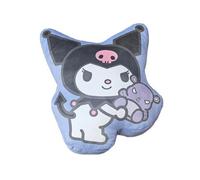 Cojín 3D de Alta Calidad con Personajes Kuromi y Hello Kitty, 40x40 cm, Marca New Import, Perfecto para Sala o Dormitorio