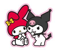 Cojin 3d my melody & kuromi hello kitty