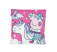 Cojín 40x40cm para cama y sofá PEPPA PIG