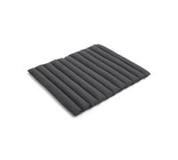 Cojín acolchado suave Palissade para banco de comedor con reposabrazos, color antracita.