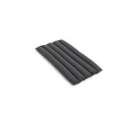 Cojín acolchado suave Palissade para sillón bajo, color antracita