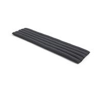 Cojín acolchado suave Palissade para sillón, color antracita.