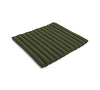 Cojín acolchado suave Palissade para sofá de salón, color verde oliva.