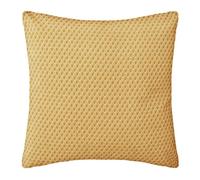Atmosphera - cojín - motivo otto - algodón - amarillo ocre - 38x38 c