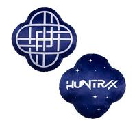 Cojín con Forma con Licencia Oficial de K-Pop Demon Hunters | Diseño Huntrix con Luces Intermitentes | Emblema Que Brilla en la Oscuridad decoración del Dormitorio o el salón
