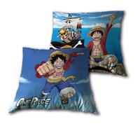 Cojín Cuadrado 35x35 cm Temático One Piece, Tela de Microfibra Suave