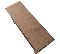 Cojín de asiento antideslizante para sofá de 2 a 3 plazas, 2 cm de grosor, extraíble y lavable, para interiores y exteriores, patio, banco o columpio, comodidad