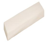 Cojín de asiento plástico crema 48x206x8 cm