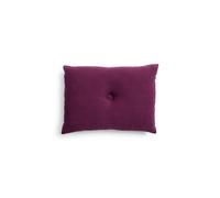 Cojín de lino Dot 60x45 Borgoña