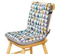 CojíN De Silla Con Respaldo, CojíN De Asiento Para Interior Exterior Con Adecuado Para Sillas De Juego, Mecedoras, Patios, Sillas De Ruedas Y Jardines Al Aire Libre (33x42x45cm) F,33x42x45cm(LxWxH)