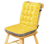CojíN De Silla Con Respaldo, CojíN De Asiento Para Interior Exterior Con Adecuado Para Sillas De Juego, Mecedoras, Patios, Sillas De Ruedas Y Jardines Al Aire Libre (33x42x45cm) H,35x45x57cm(LxWxH)