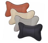 Cojín de Soporte Cervical Transpirable para Coche Almohada de Reposacabezas Ergonómica para del Dolor de Cuello Color Negro para y Conducción