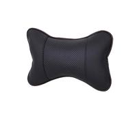 Cojín Espalda Coche Transpirable, Soporte Cervical Ergonómico Negro | Diseño Perforado, Firme sin Deformarse, Tela Algodón, Adecuado Viaje Largo