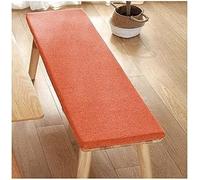 Cojín extraíble de lino para banco de interior y exterior, 180 x 50 x 5 cm, elegante almohadilla para sofá para jardín, cocina, comedor, silla, accesorio de asiento