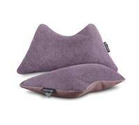 HAPPERS Pack 2 Cojines The Cushion Revolution Morado para el Descanso Lumbar y Cervical.