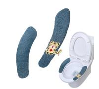 Cojín para asiento de inodoro | Cojín elevador acolchado, lavable, reutilizable, cojín elevado, cojín de apoyo para el baño de la mayoría de tamaños