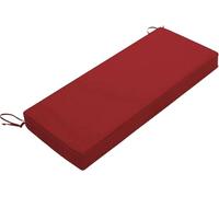 Cojín para Banco de Exterior 36X18/40X16/48X16 Impermeable para Muebles de Patio Cojines para Columpios de Jardín con Lazos para Sofá Sillón O Diván (15,59X18X3 Pulgadas)