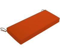 Cojín para Banco de Exterior 36X18/40X16/48X16 Impermeable para Muebles de Patio Cojines para Columpios de Jardín con Lazos para Sofá Sillón O Diván (17,45X18X3 Pulgadas)