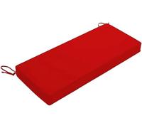 Cojín para Banco de Exterior 36X18/40X16/48X16 Impermeable para Muebles de Patio Cojines para Columpios de Jardín con Lazos para Sofá Sillón O Diván (16,48X18X3 Pulgadas)