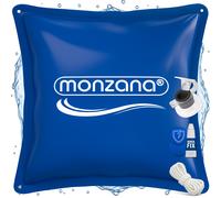 Monzana® Cojín Piscina Invierno XL 120x120cm Cojín Aire PVC Accesorio Protector Resistente Cloro Válvula Seguridad Kit Reparación Set a Elegir