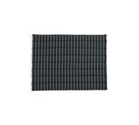 HAY Cojín para sofá Outdoor Market Black-beige. 2 plazas