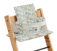 Cojín para trona Tripp Trapp Stokke, Funda para Tronas de Bebe antideslizantes, Suave y grueso cojín para asiento de bebé de algodón orgánico, funda de repuesto, Juego de cojines para trona (A)
