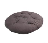 Cojín redondo para silla de cesta colgante para mecedoras y asientos de papaya, almohadilla ergonómica de poliéster con relleno de algodón Pp, accesorio de muebles de jardín de 50 x 50 cm (B)