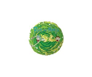 Cojin redondo sd toys rick & morty logo rick y morty envasado vacio