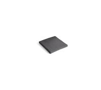 Cojín Tipo Silla para Mesa de Comedor Gris- Rayas Negro