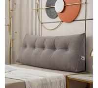 Cojín triangular para cabecero de cama, 150 x 50 x 20 cm, suave, grande, cómodo, almohadas de lectura para camas, sofás, almohada de apoyo lumbar para la espalda, cojines de cuña para dormitorio