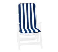 Cojín universal de tejido de algodón, mullido, para para tumbona de piscina, playa o jardín, modelo Ibiza