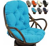 Cojines giratorios lavables para sillas mecedoras - almohadillas de mesa para reclinables de jardín y sillas de ratán - Cojines de asiento para el hogar, patio y uso al aire libre