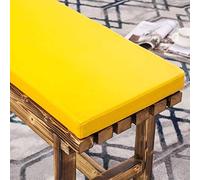 Cojines impermeables de piel sintética para interiores y exteriores, cojines de repuesto para columpio, banco de comedor, sofá, silla de oficina, comodidad elegante y duradera