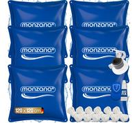 Cojines para piscina set de 6 azul 120x120cm -20°C hinchable