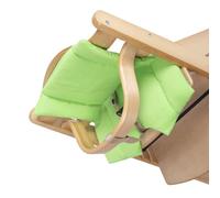 Cojines para trona con acolchado suave y fácil mantenimiento, transpirable, lavable a máquina, para niños y niñas, asientos antideslizantes