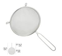 Colador acero inoxidable basic ø 20 x 34,5 (alt.) cm.