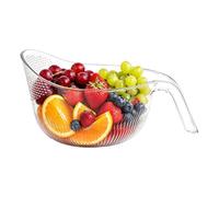 Colador de Arroz y Recipiente Enjuagador De Frutas Utensilio Cocina