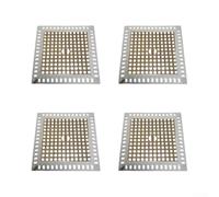 Colador de Desagüe Cuadrado para acero Inoxidable 12cm Colador(golden) | Acero inoxidable robusto, diseño cuadrado 12cm, compatible drenajes redondos y cuadrados, resistente óxido