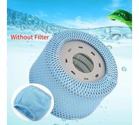 Colador de malla para piscina, cartuchos para bañera de hidromasaje, red protectora para MSPA, accesorios para cartuchos de filtro de Spa, 1 unidad 1 Pieza Azul