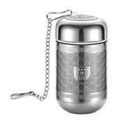 Colador de té - Filtro de hojas sueltas de malla fina de acero inoxidable