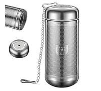 Colador de té - Filtro de hojas sueltas de malla fina de acero inoxidable