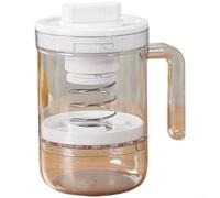 Colador de Yogur para profesional con Bolsa Filtrante para Leche de Coco - Escurridor de Suero para rápido 18x11cm(White)