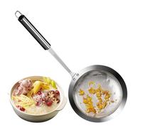 Colador fino - Espumadera de malla de 25,4 cm, tamiz de acero inoxidable, cuchara de filtro de cocina con construcción sostenible | Herramienta de preparación de alimentos para el té de arroz y quinua