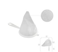 Colador tela franela armazón de plastico ø 10 cm.