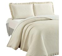 Colcha Bouti Reversible para Habitaciones Elegantes y Clásicas, para Camas de 90 a 180 cm, Marca Dolz